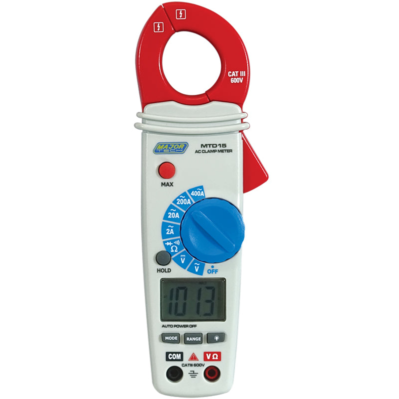 Veti 400A AC/DC Clamp Meter, CAT III 600V
