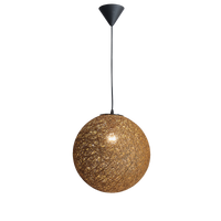 Thumbnail for Bright Star Natural Twine Pendant 1 X 11W ES 350Mm - Superior Electrical