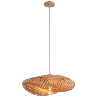 Thumbnail for Bright Star 1X60W ES (LED Only) Rattan Pendant - Superior Electrical