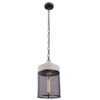Thumbnail for Bright Star Cement & Metal Cage Pendant 1x60W ES from Superior Electrical
