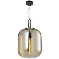 Thumbnail for Bright Star Metal Pendant cognac glass 1x60W ES 350x600mm from Superior Electrical