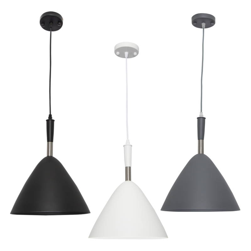 Bright Star White Metal Pendant 1X60W Es 275Mm