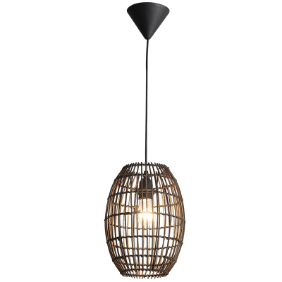Bright Star Coffee Twine Pendant 1X11W ES 220Mm - Superior Electrical