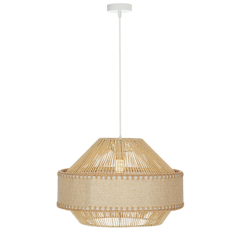 Bright Star Natural Pendant 1 X ES LED Only - Superior Electrical