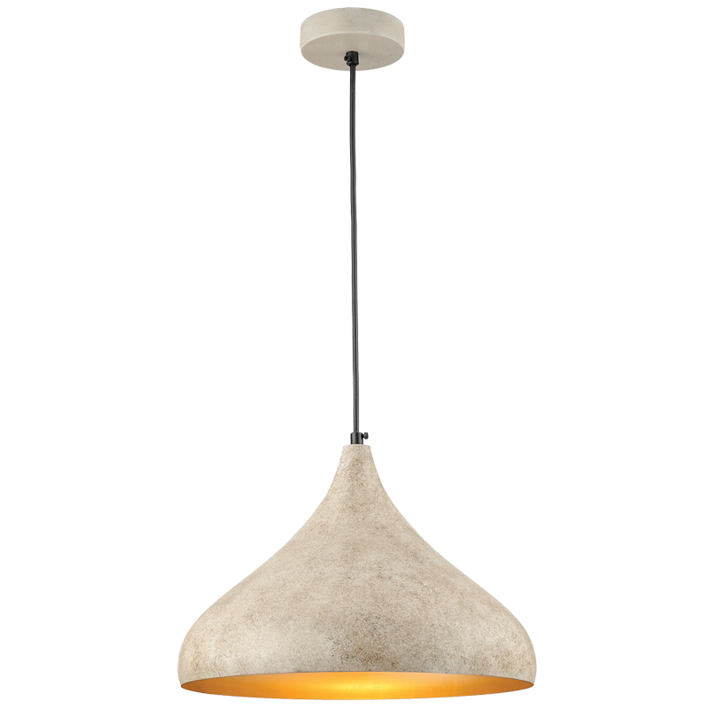 Bright Star Sand Colour Metal Pendant 1X60W ES - Superior Electrical