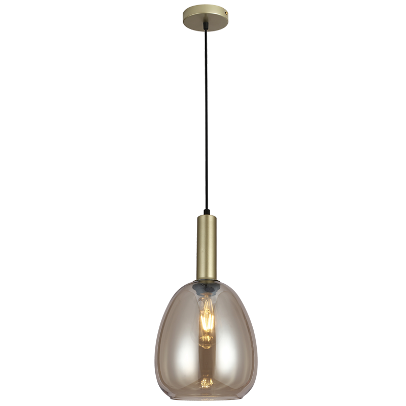Bright Star Champagne Colour Pendant 1X40W ES - Superior Electrical