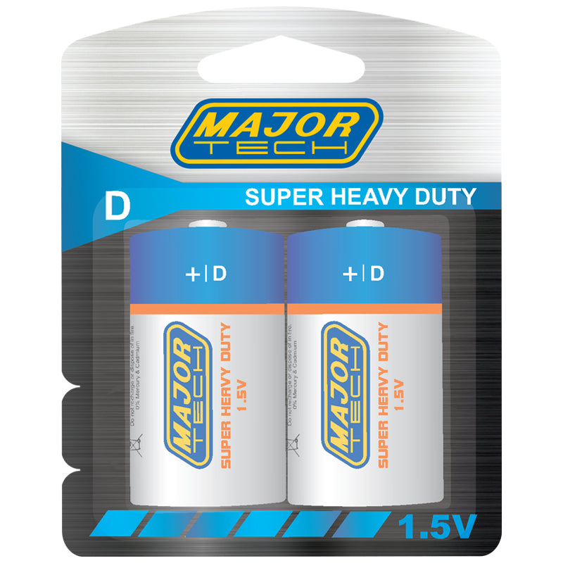 Veti Heavy Duty D Battery (2pcs)