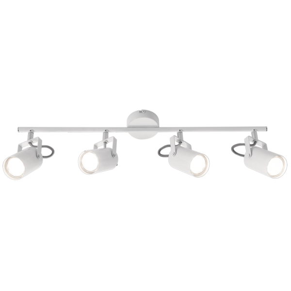 Bright Star Whiteiteite Spotlight 4X50W GU10 LED Bar 605Mm - Superior Electrical