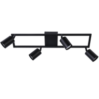 Thumbnail for Bright Star Black Spotlight 4X50W GU10 600Mmx120Mm - Superior Electrical