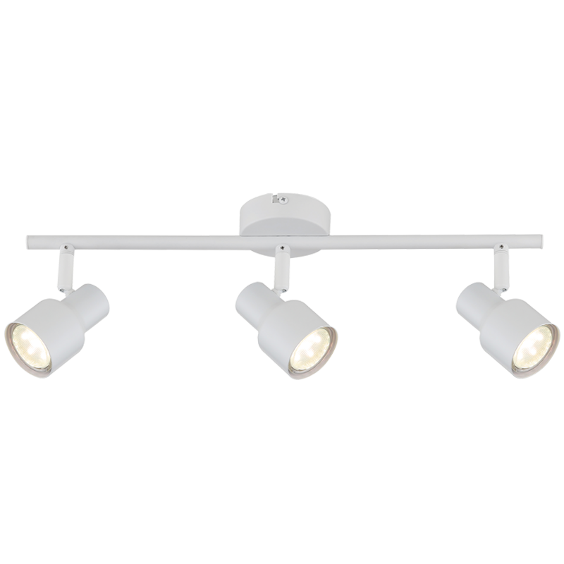 Bright Star Whiteite Spotlight 3X50W GU10 LED Bar 450Mm
