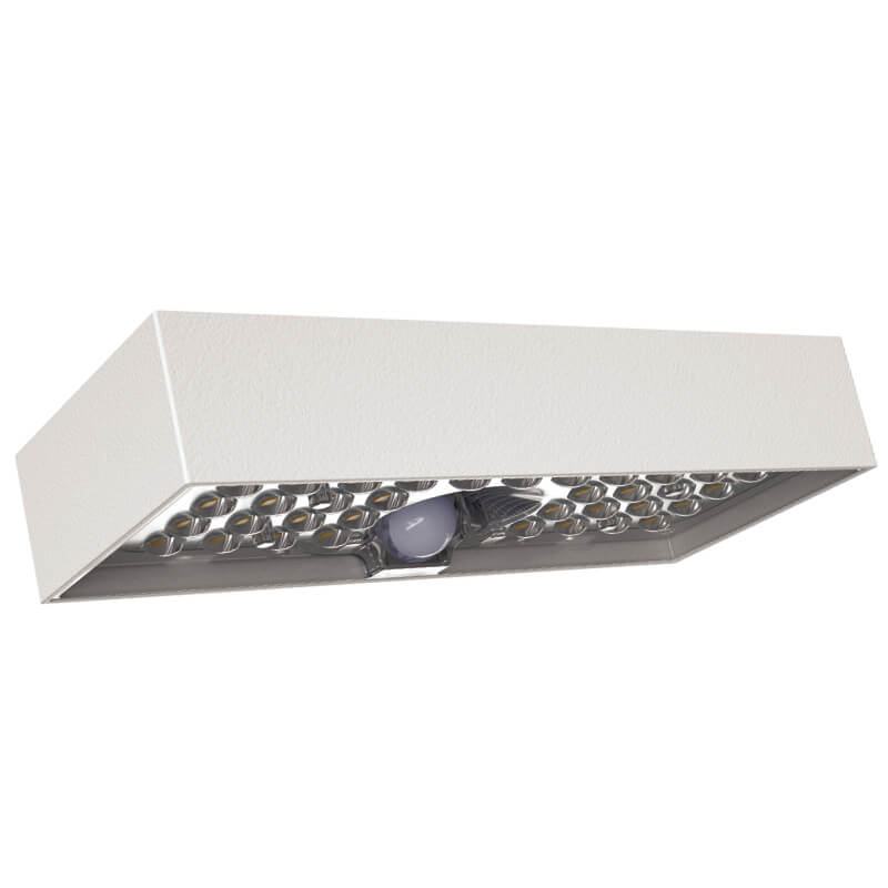 Veti 500Lm Solar PIR Brick Light (White)