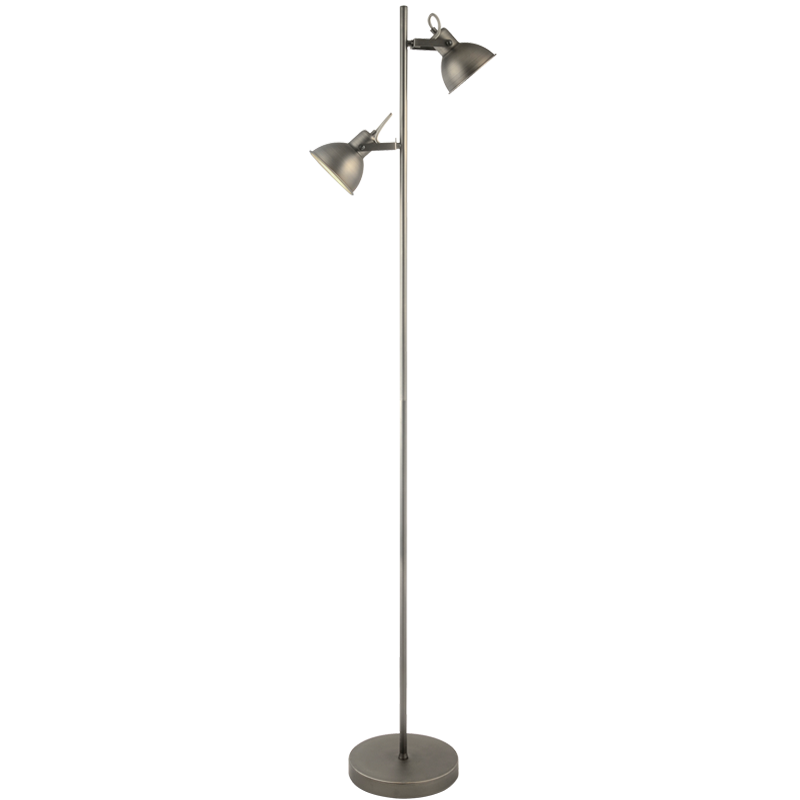 Bright Star Antique Silver 2 Light Foot Switch 2xgu10 from Superior Electrical