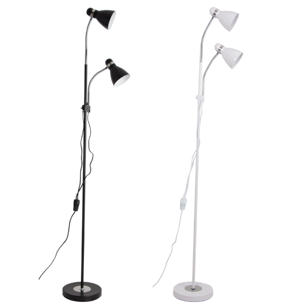 Bright Star Metal Polish Chr Gooseneck 2X60W ES 1630Mm - Superior Electrical