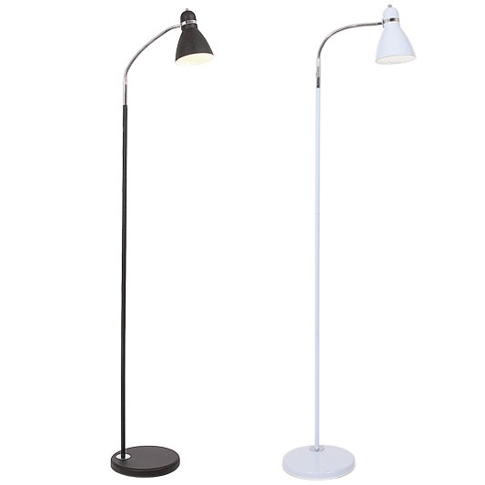 Bright Star Metal Flexi Head Floor Lamp 1x60W ES 1600mm from Superior Electrical