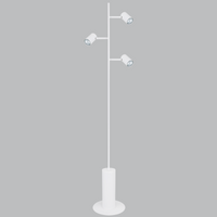 Thumbnail for Bright Star Metal Floor Lamp 3 Spots 3Xgu10 Foot Switch 1550Mm - Superior Electrical