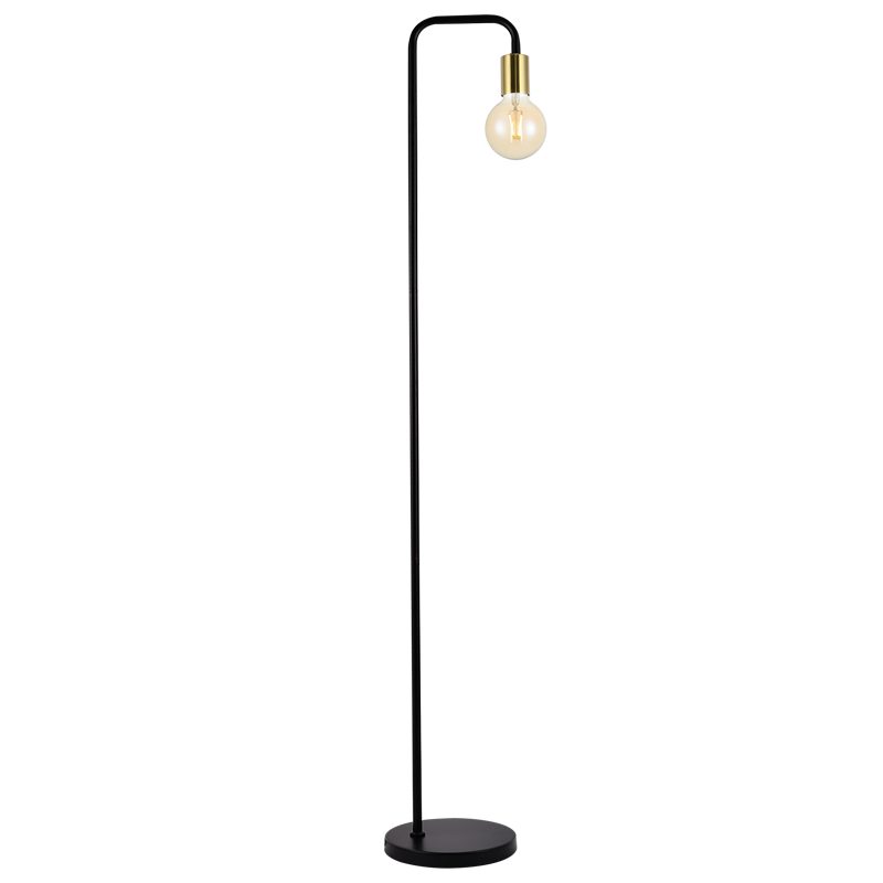 Bright Star Metal Floor Lamp Foot Switch 1X40W ES 1500Mm