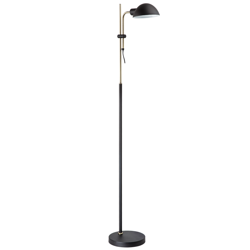Bright Star Black Metal Movable Arm 1X40W ES 1500Mm Adj