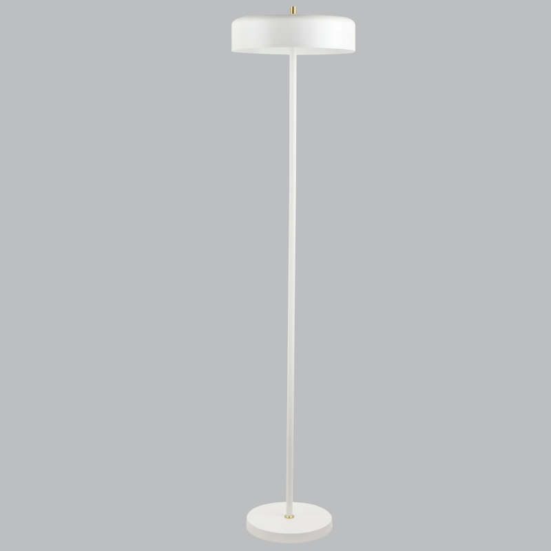 Bright Star Matt White Outer White Inner Standing 2X40W ES 1500Mm