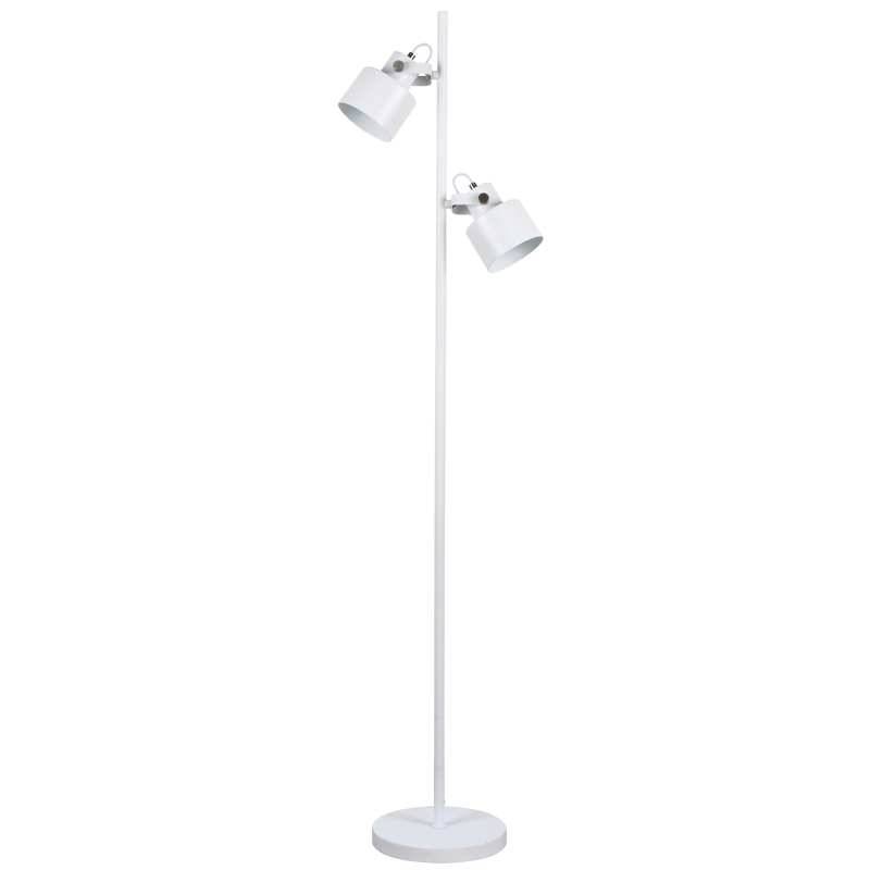 Bright Star Whiteite+Sat/Chr White Inner Foot Switch 2X40W ES