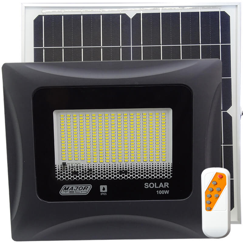 Veti 100W Solar LED Flood 4000K