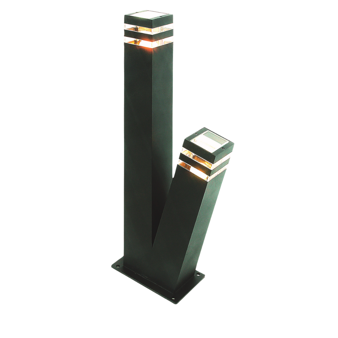 Weatherguard 2-Light Outdoor Floor Lamp