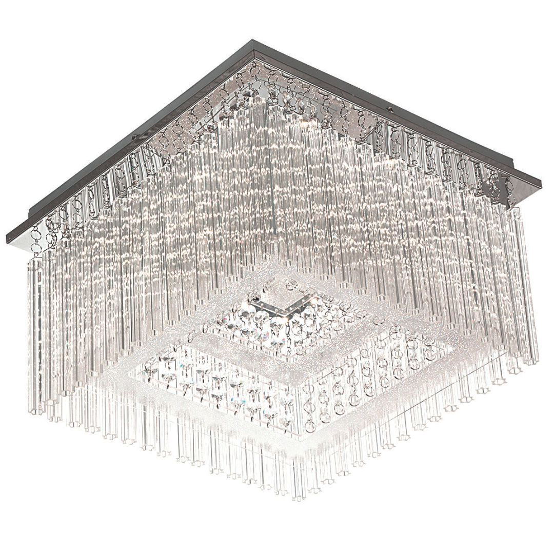 LED Ceiling Fitting with Glass and Acrylic