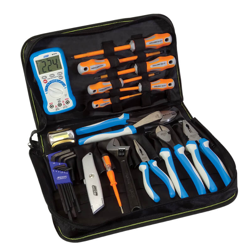 Veti 17 Piece Tool Kit with MT870 Multimeter