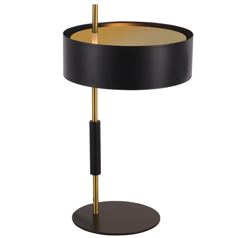 Bright Star Black Metal Table Lamp 1X60W ES - Superior Electrical