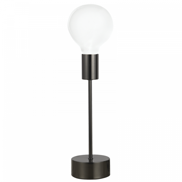 Bright Star Gun Metal Table Lamp 1X40W ES