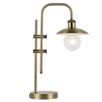 Thumbnail for Bright Star Antique Metal Table Lamp Adj Height 1X40W ES - Superior Electrical