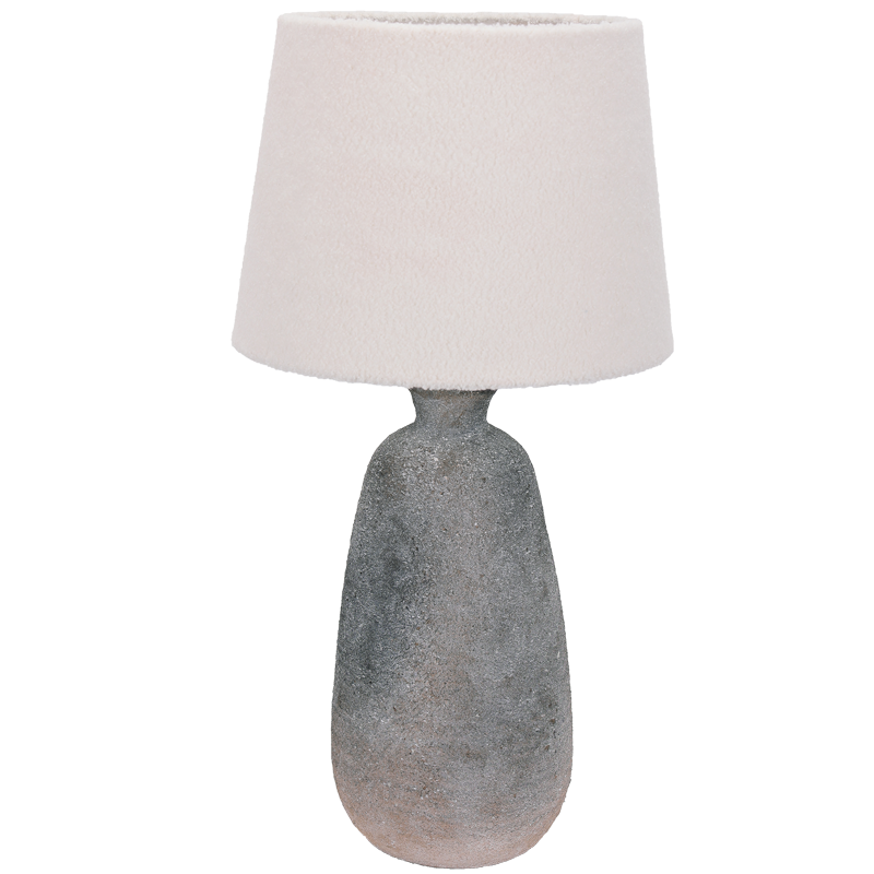 Bright Star Ceramic Base Hessian Shade 1X60W ES - Superior Electrical