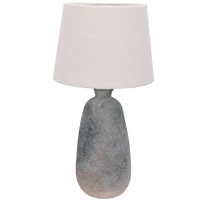 Thumbnail for Bright Star Ceramic Base Hessian Shade 1X60W ES - Superior Electrical