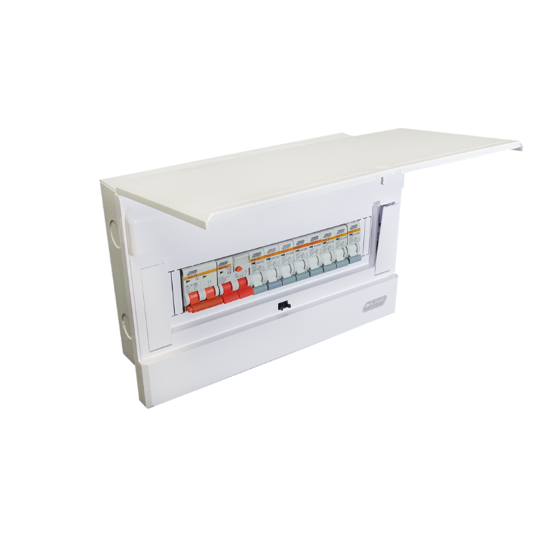 Veti Assembled 12 Way Flush Mount DB (Steel Tray)