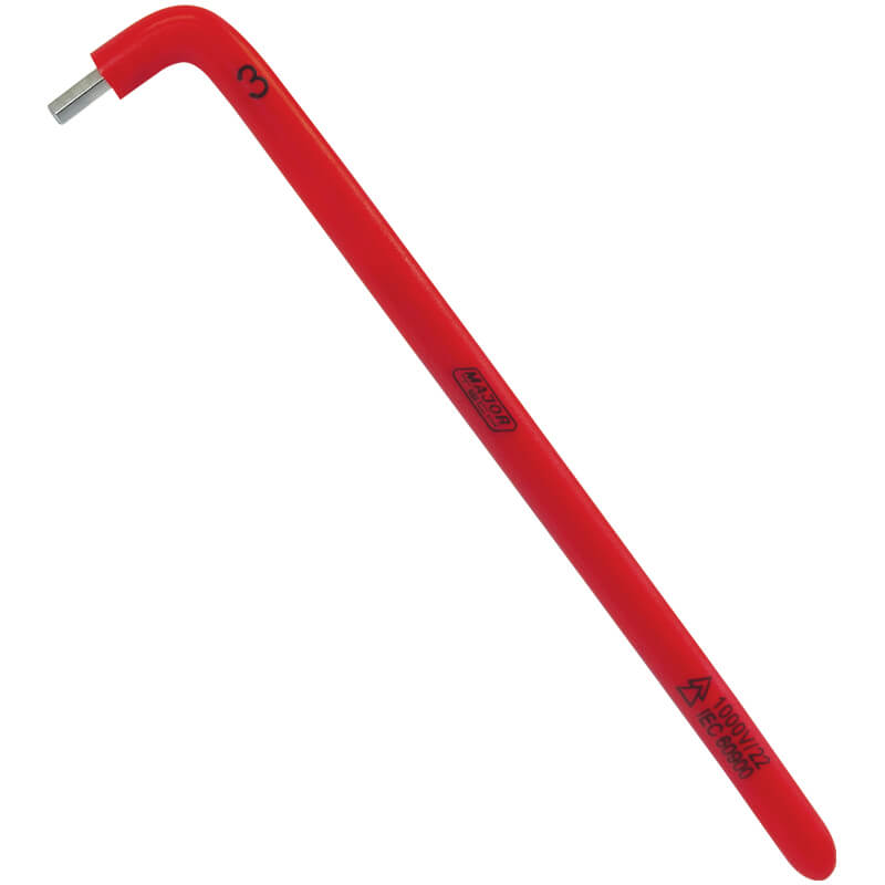 Veti 3mm L-Wrench Hex Key, 1000V EN 60900
