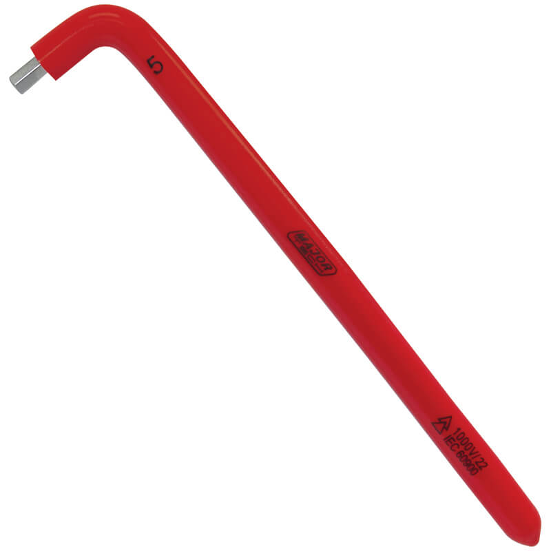Veti 5mm L-Wrench Hex Key, 1000V EN 60900