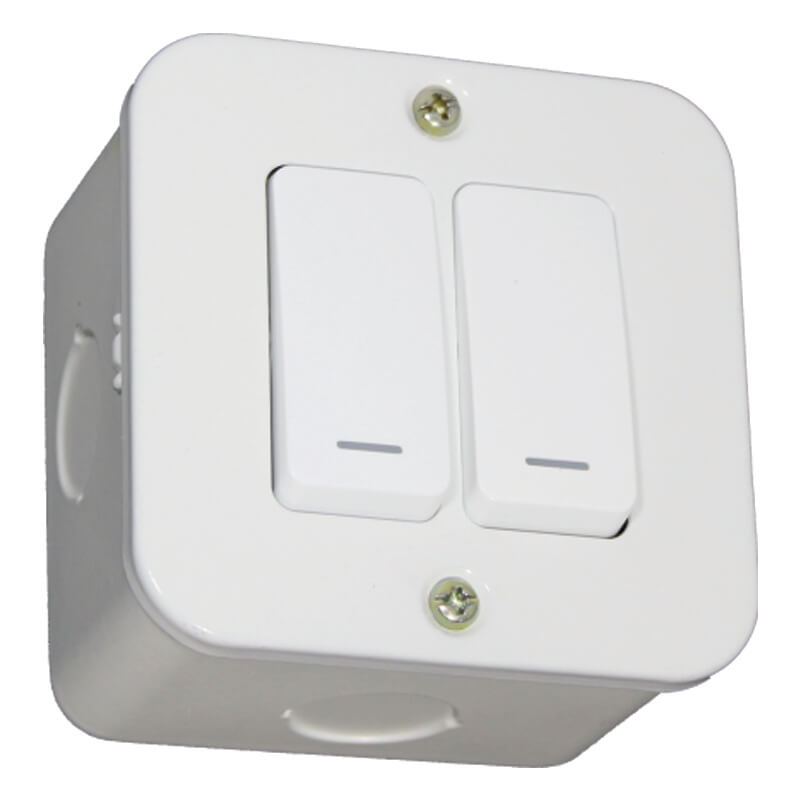 Veti Two Lever One-Way Switch WT Industrial / Metal Clad Series (75mmx75mm)