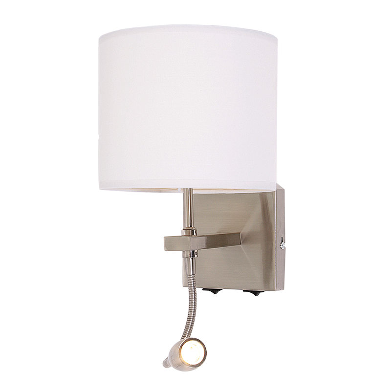 Bright Star Metal Led Wall Light With Switch 3W Led 4000K 7