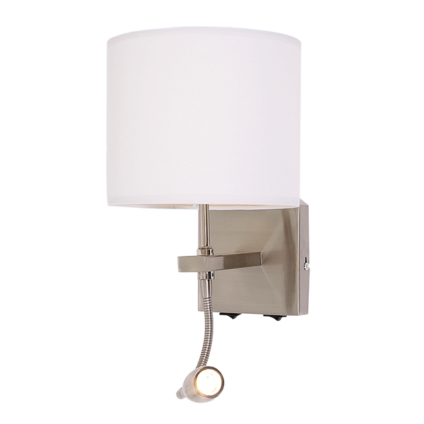 Bright Star Metal Led Wall Light With Switch 3W Led 4000K 7