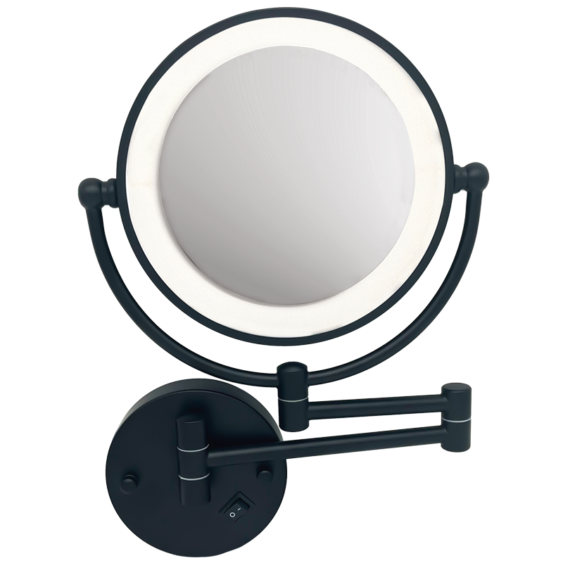 Bright Star 8" Led Mirror Light With Magnify
