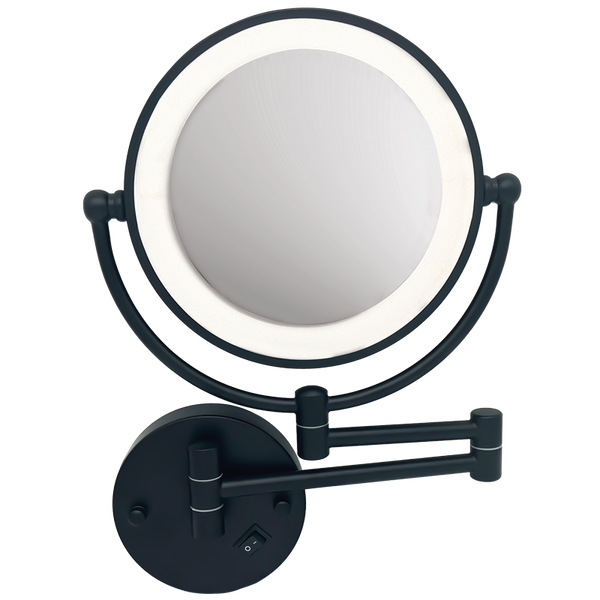 Bright Star 8" Led Mirror Light With Magnify