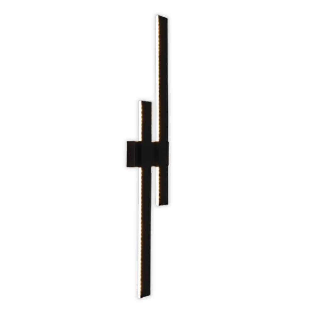 Bright Star 24W LED Wall Light IP54 Iron & Acrylic 3Cct