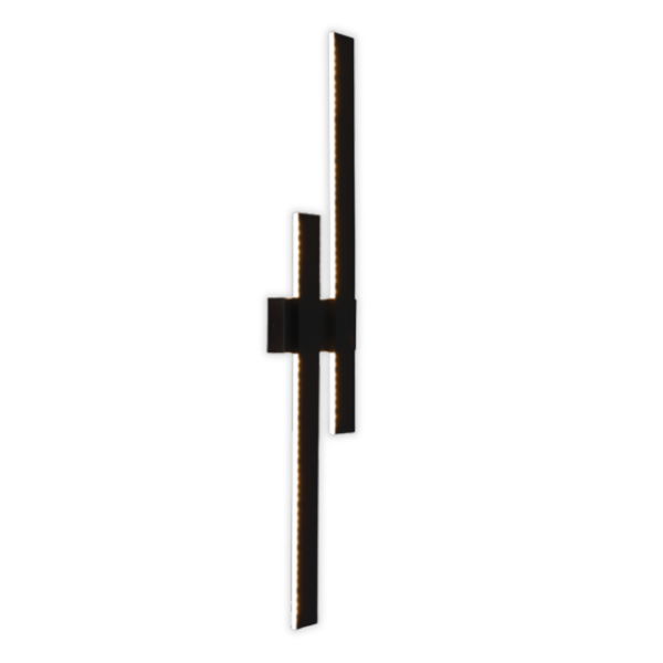 Bright Star 24W LED Wall Light IP54 Iron & Acrylic 3Cct