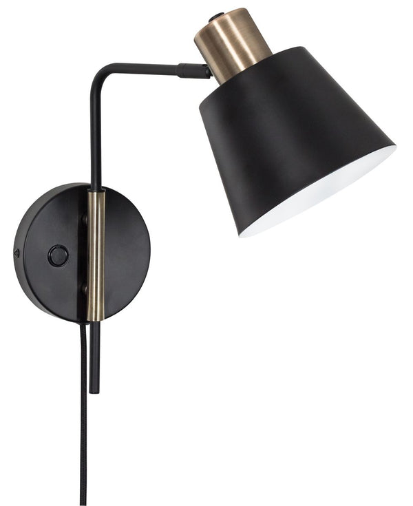 Bright Star Metal Wall Bracket With Switch 1X Es Led