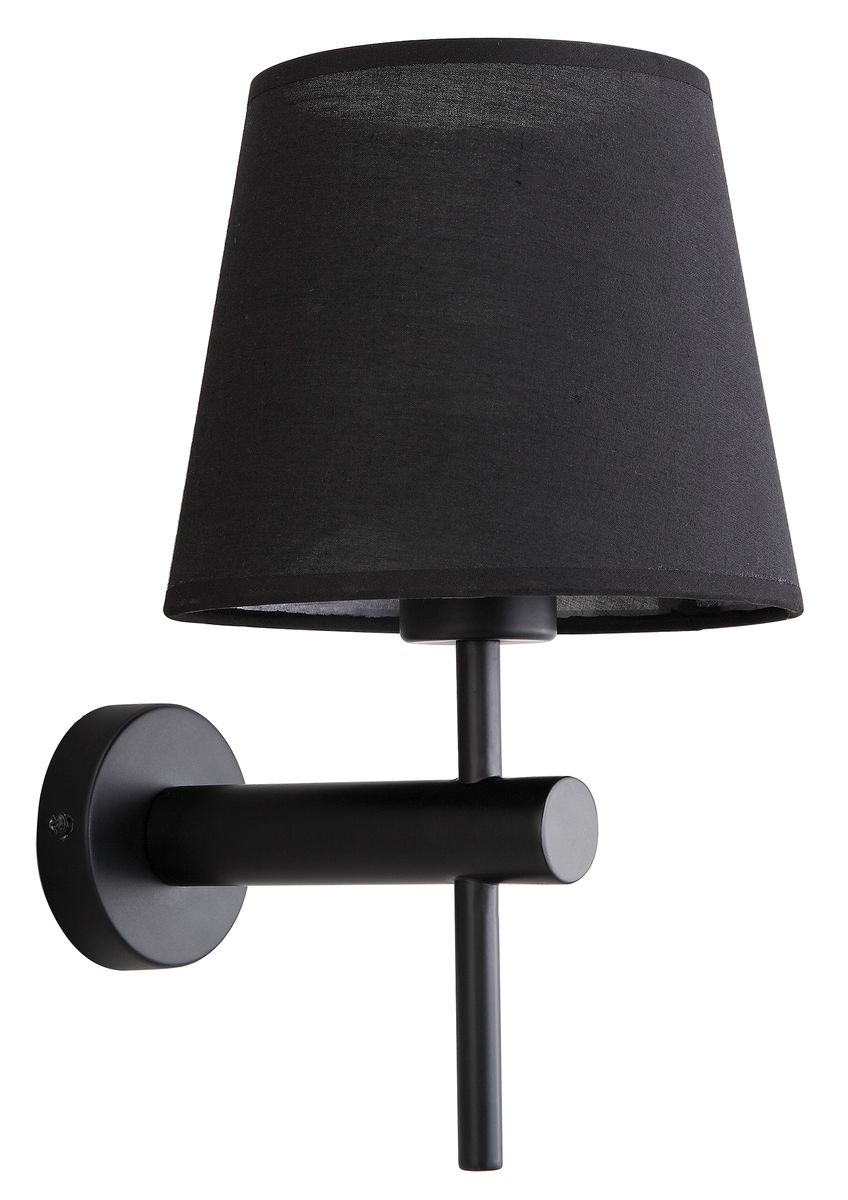 Bright Star Wall Light With Fabric Shade 1X40W Es
