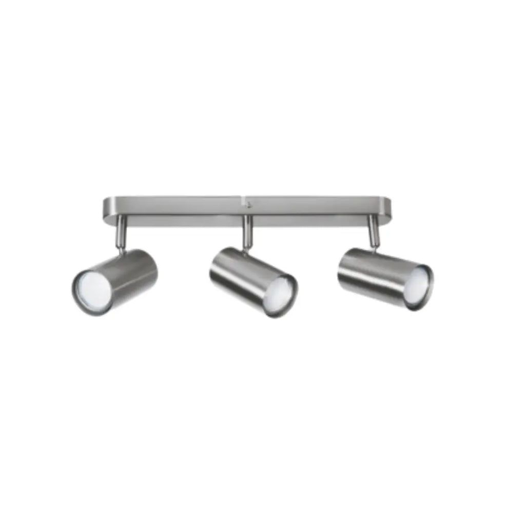 Bright Star Satin Chr Spotlight 3Xgu10 Base/Bar 350X40Mm