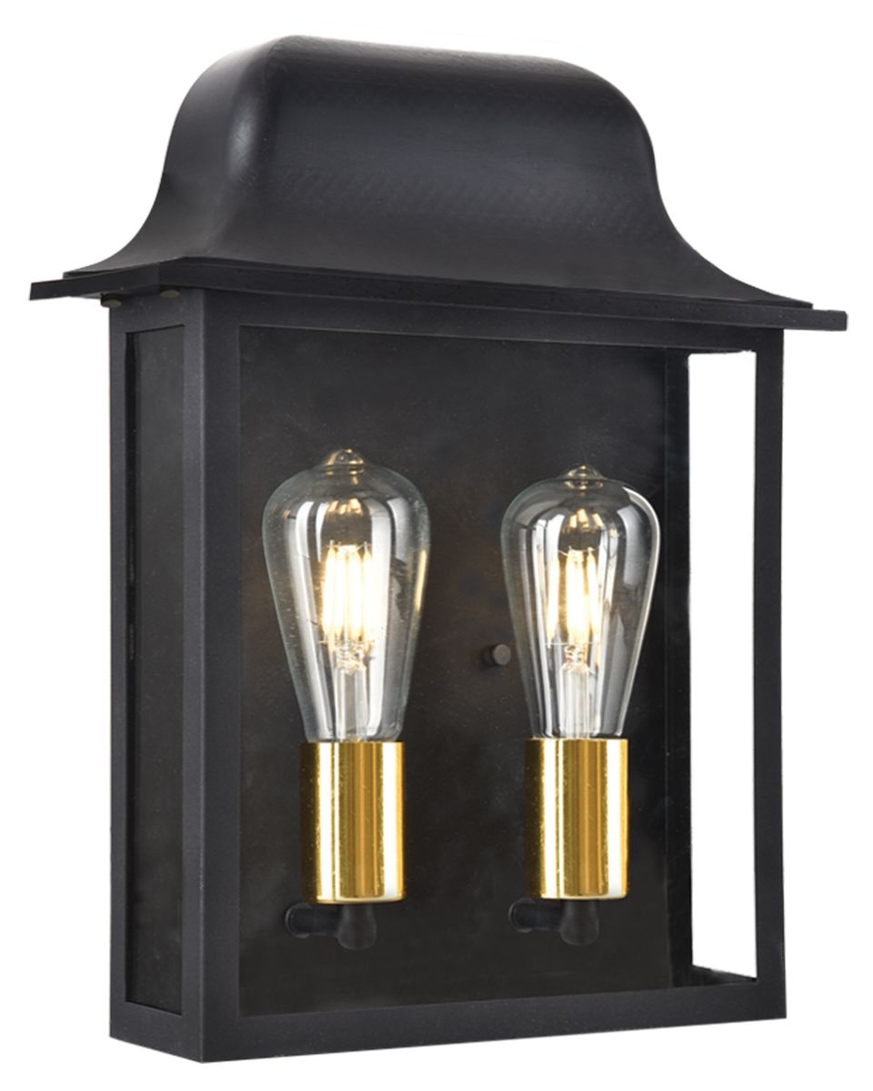 Bright Star Alu &Metal Clear Glass Ip54 2X60W Es