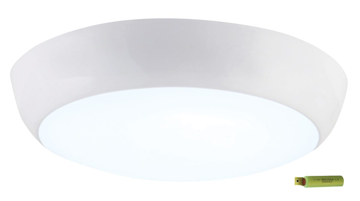 Bright Star 18 Watt Emergency Ceiling 3W Emergency Abs 6000K