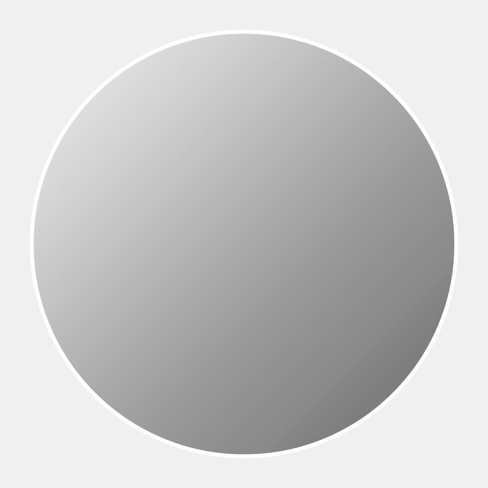 Bright Star Circular Mirror IP44 32W LED Dim CCT 800mm