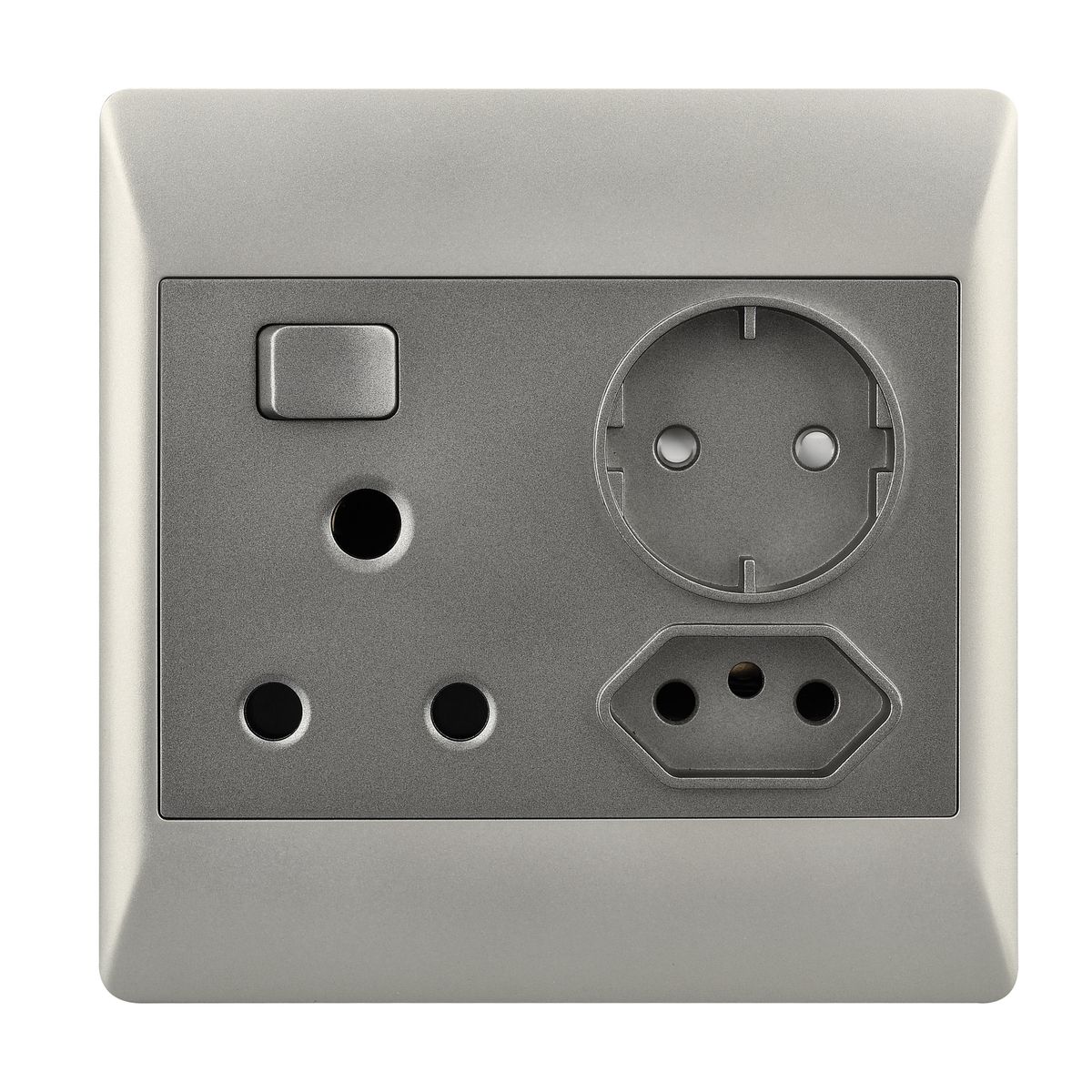 Bright Star Schuko + 16 Amp + 10 Amp 4 X 4