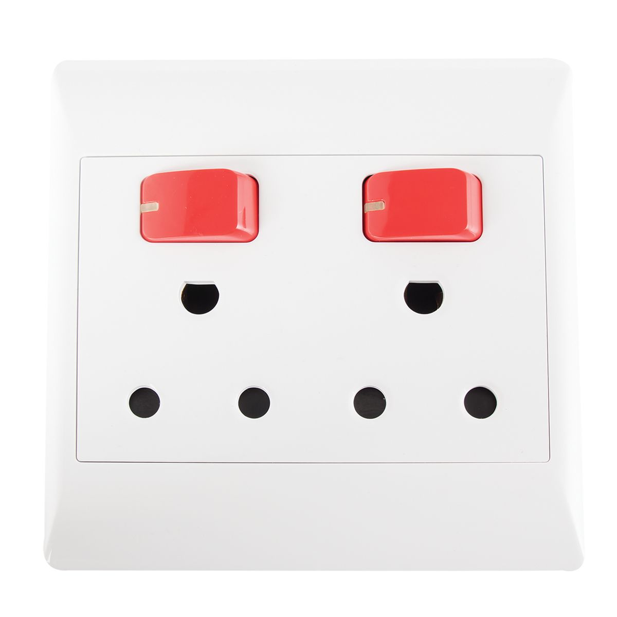 Bright Star 16 AMP DOUBLE DEDICATED PLUG 4 X 4 (5 per box)